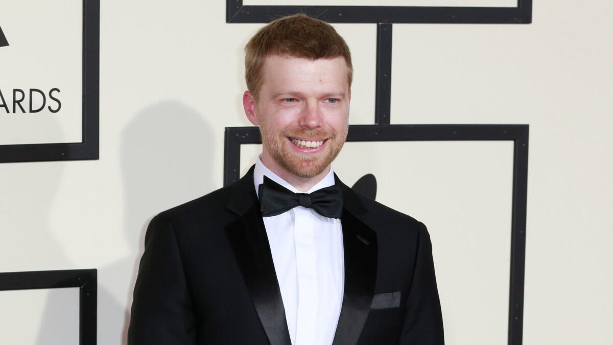 Composer Andrew Norman, shown in 2016, presented his first opera, partly inspired by a 1902 Georges Méliès sci-fi silent film, Friday night at Disney Hall.