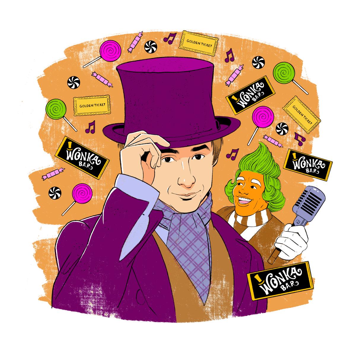 Neil Hannon's eccentric songwriting is featured in the upcoming "Wonka."