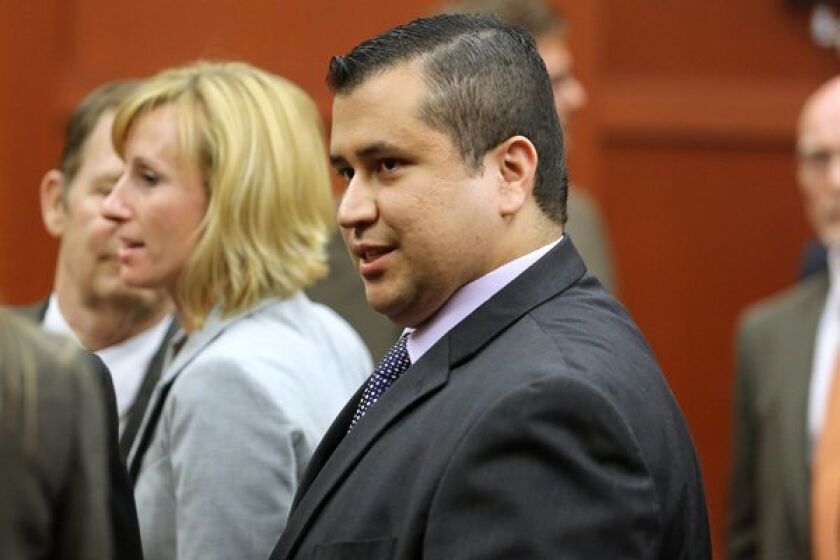 George Zimmerman leaves the courtroom after being found not guilty on the 25th day of his trial at the Seminole County Criminal Justice Center in Florida.