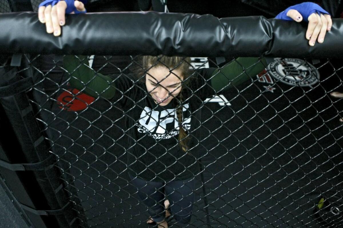 Marina Shafir, who trains at the Glendale Fighting Club, is 3-0 in her amateur MMA career.
