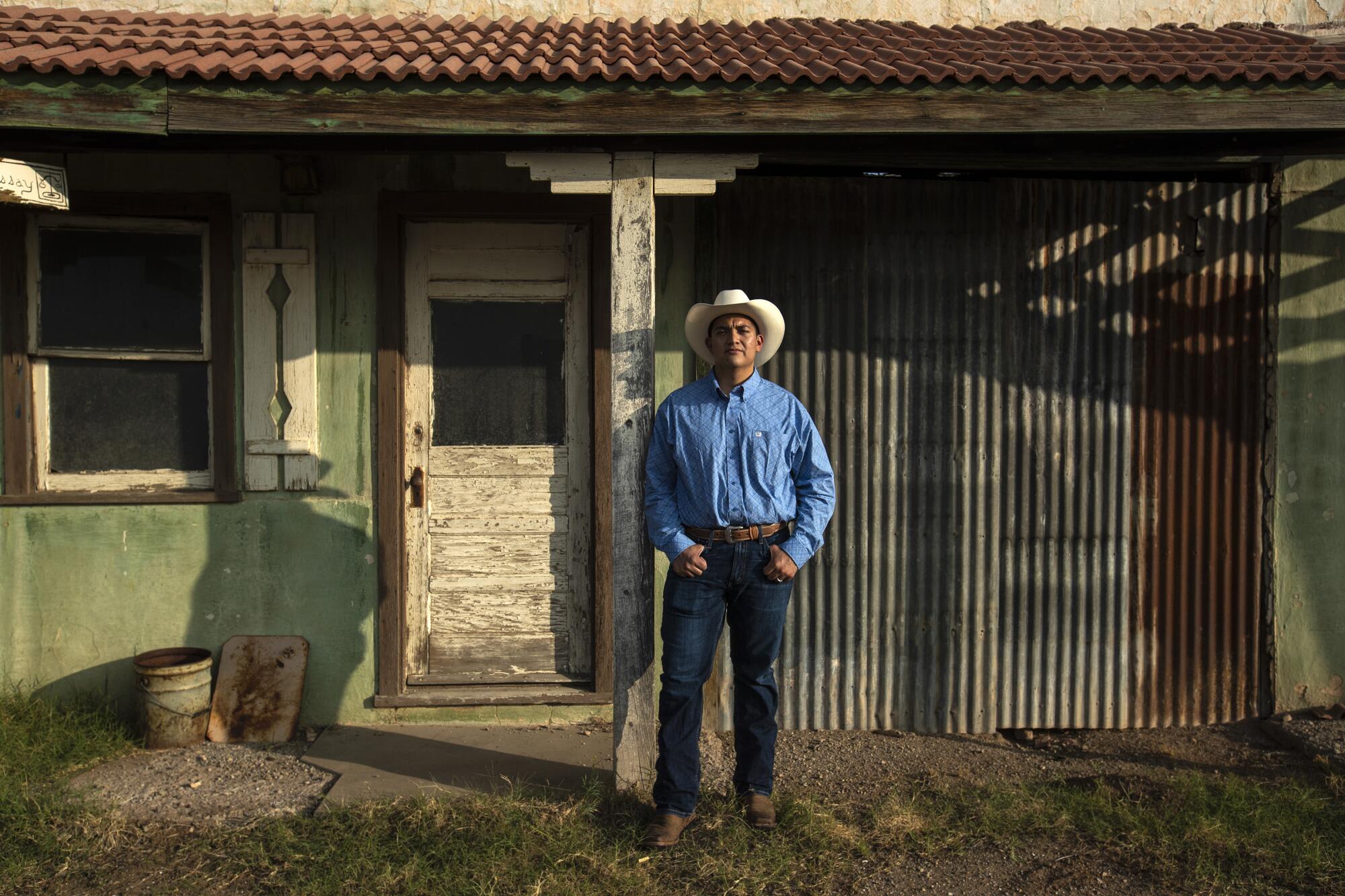 Lordsburg councilman Caesar Alvarez laments the scarcity of interstate traffic, which grew the town's tax base.