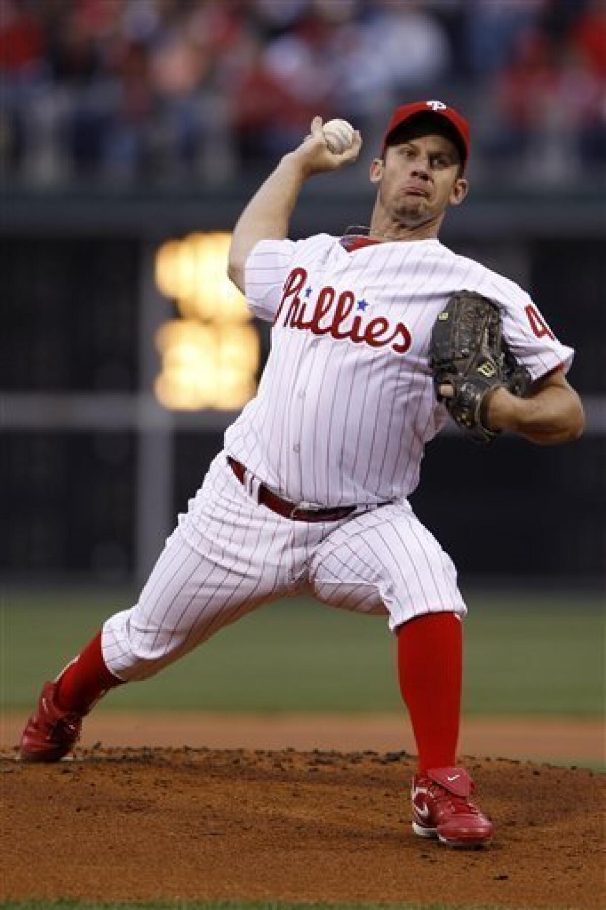 2011 Roy Halladay Game Worn & Signed Philadelphia Phillies Jersey