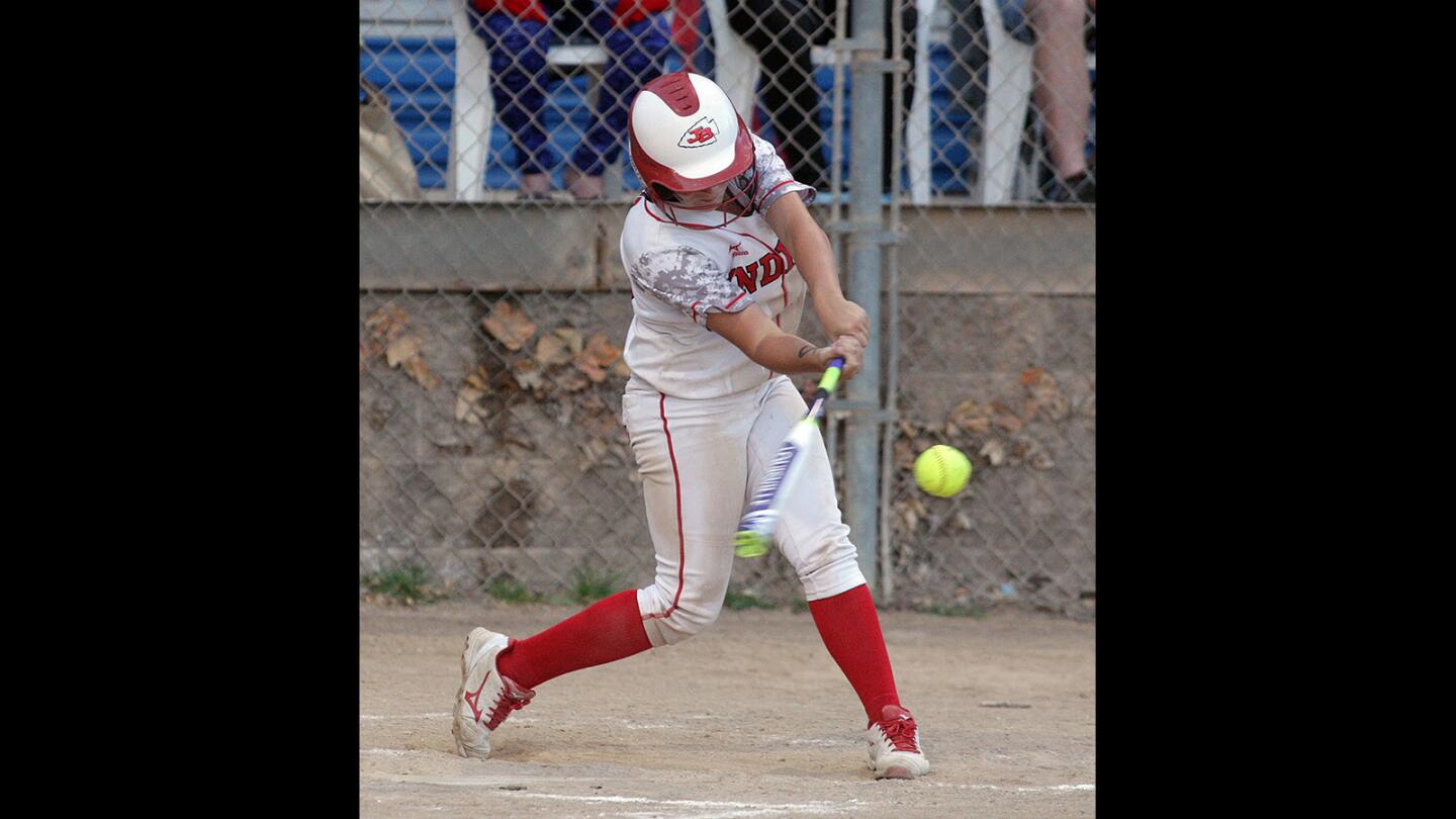 Photo Gallery: Rival softball, Burroughs vs. Burbank