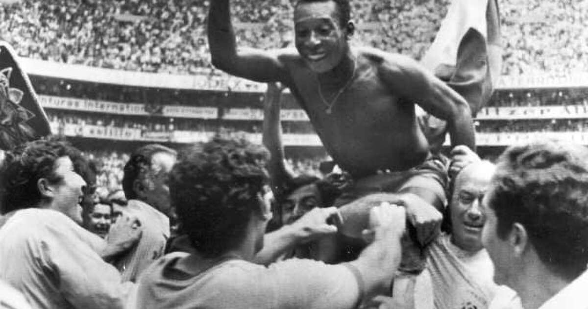 In a nod to Pele, Brazil put on their dancing shoes