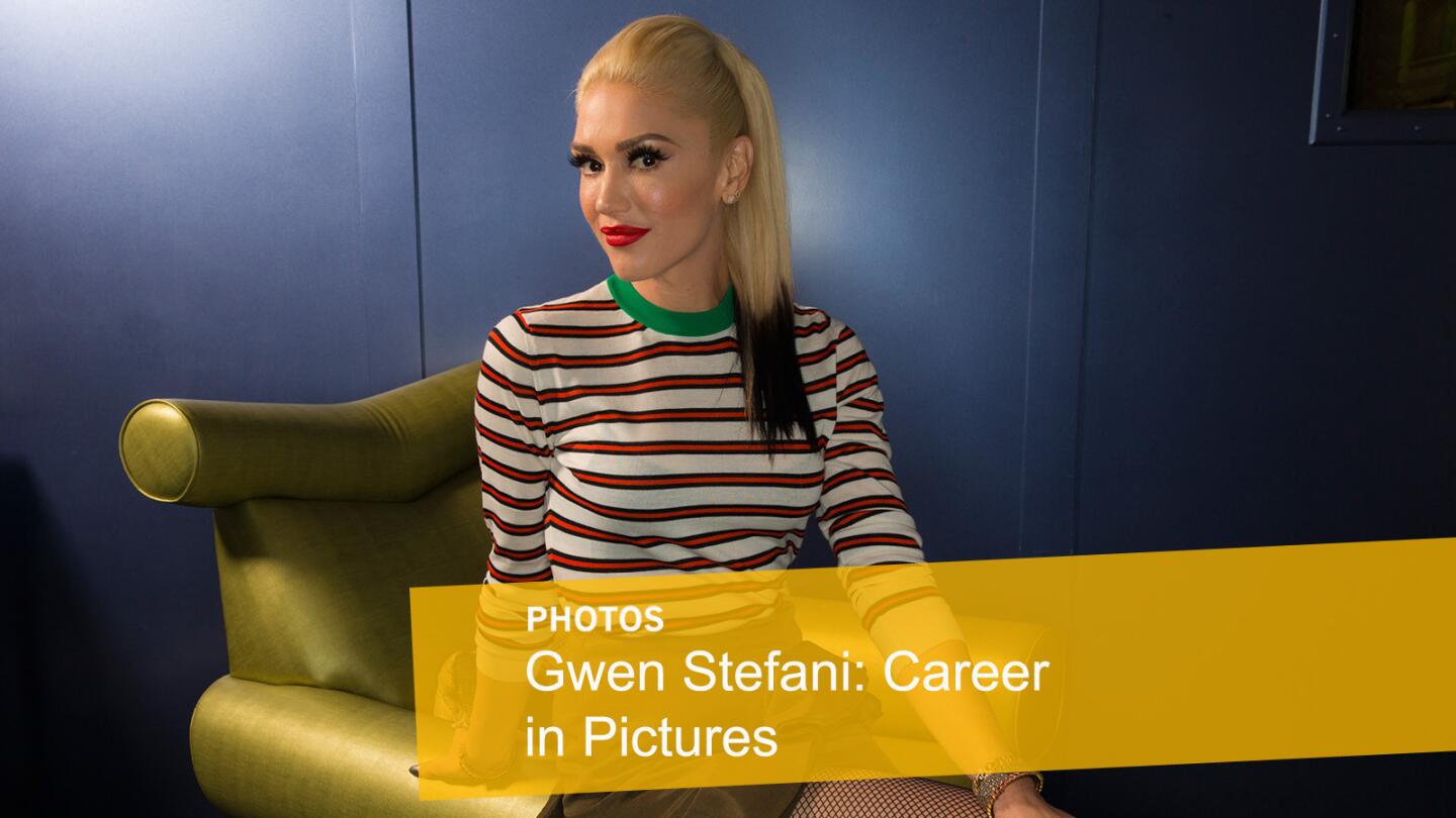 Gwen Stefani is shown in September at Nickelodeon Studios, where she developed the animated series "Kuu Kuu Harajuku."