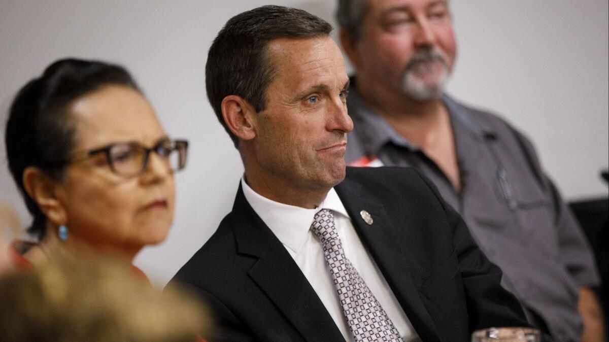 Republican Rep. Steve Knight has lived most of his life in Palmdale, where the population is now almost 60% Latino.
