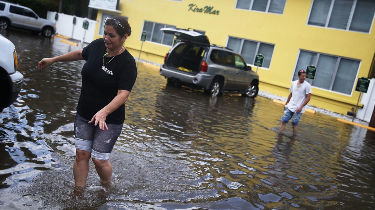 Fort Lauderdale, Fla., is among coastal regions seeing increased flooding from high tides atop rising seas.