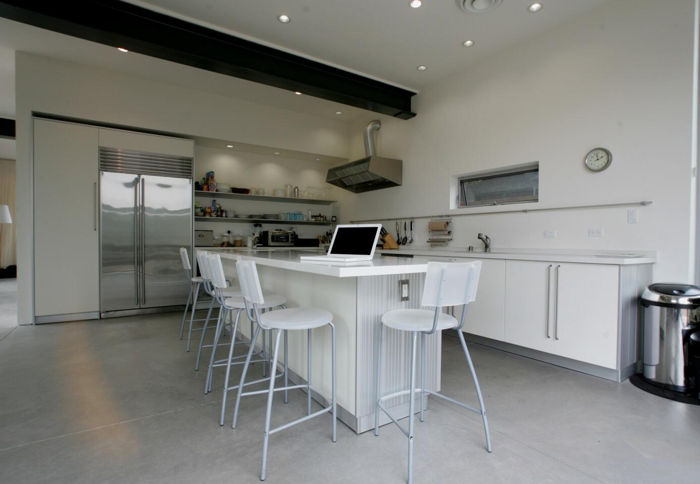 All-white kitchens