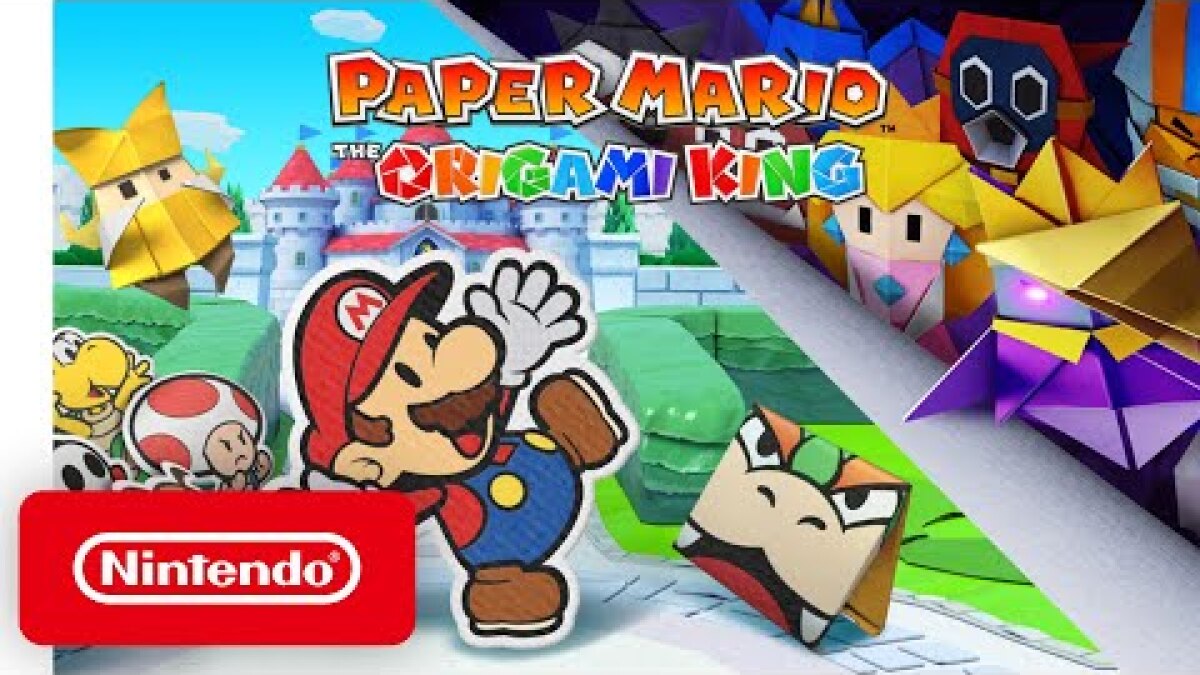New Paper Mario Game Coming To Nintendo S Switch Los Angeles Times