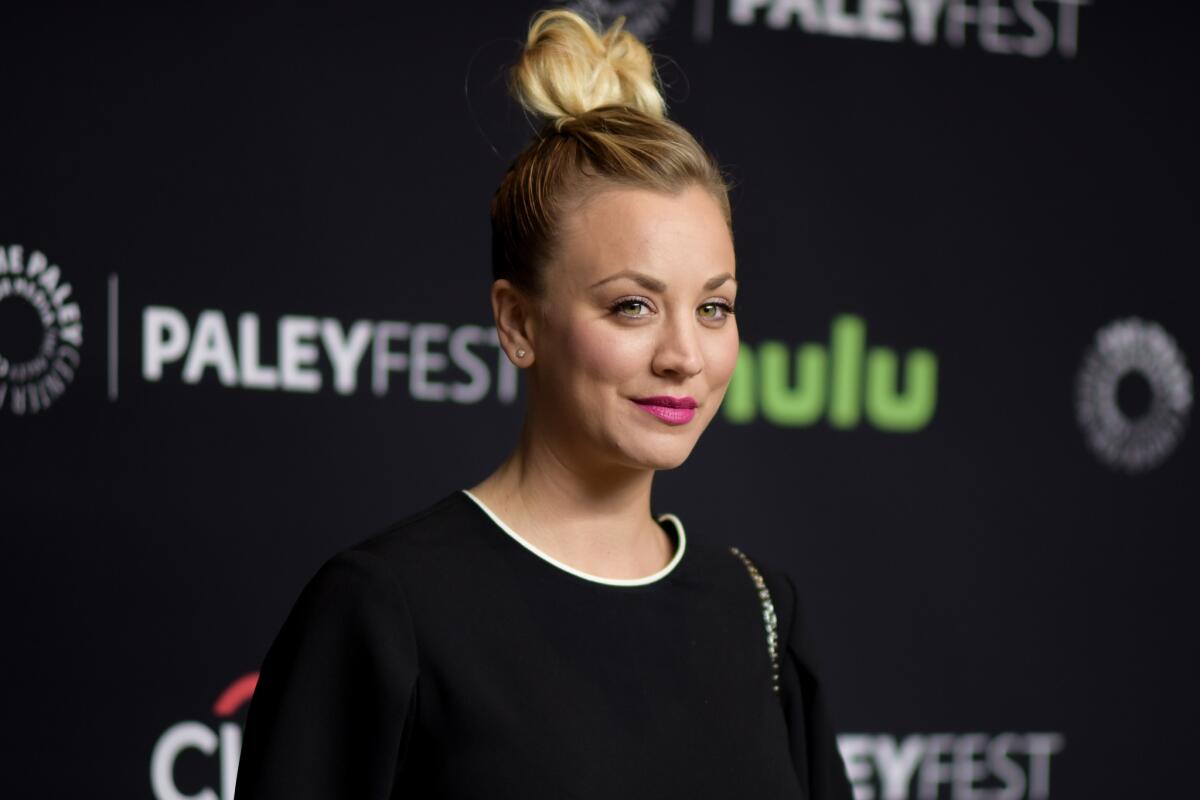 In a statement to the Los Angeles Times, actress Kaley Cuoco, who was among the celebrities listed as members of the American Independent Party, indicated she wants to change her voter registration immediately.