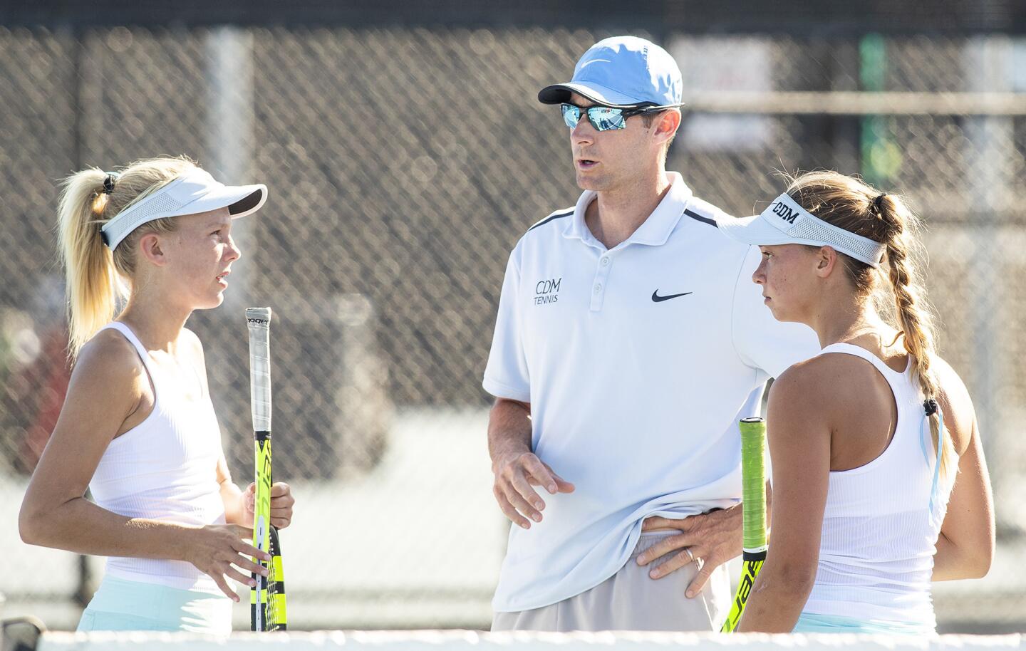 Photo gallery: Corona del Mar vs. Palos Verdes in girls’ tennis