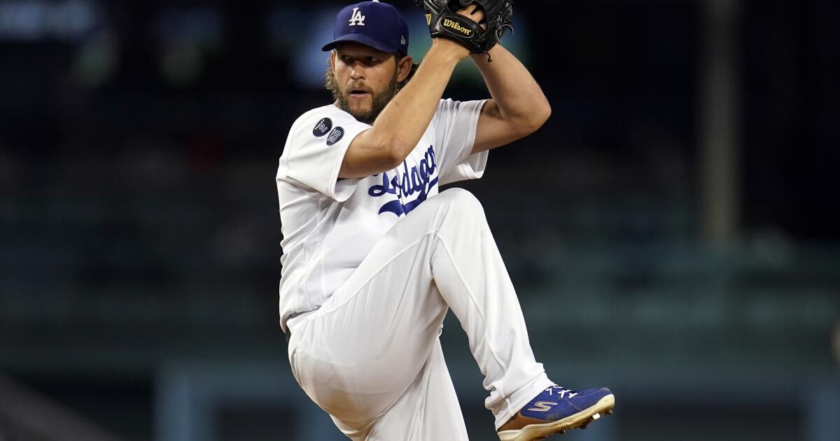 Kershaw strikes out 5 in return, Dodgers beat D-backs 5-1 - The San Diego  Union-Tribune