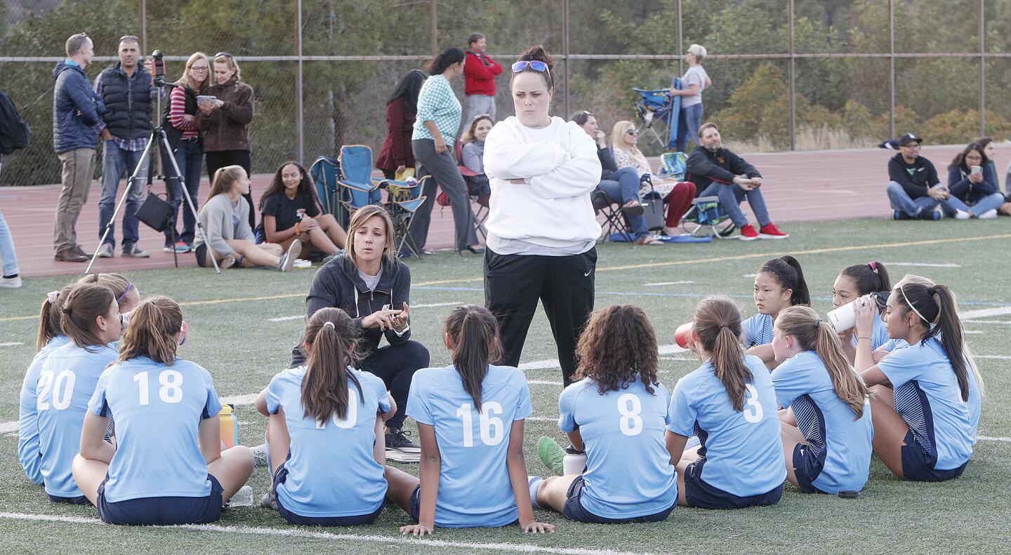 Photo Gallery: Crescenta Valley vs. Flintridge Sacred Heart Academy girls' soccer