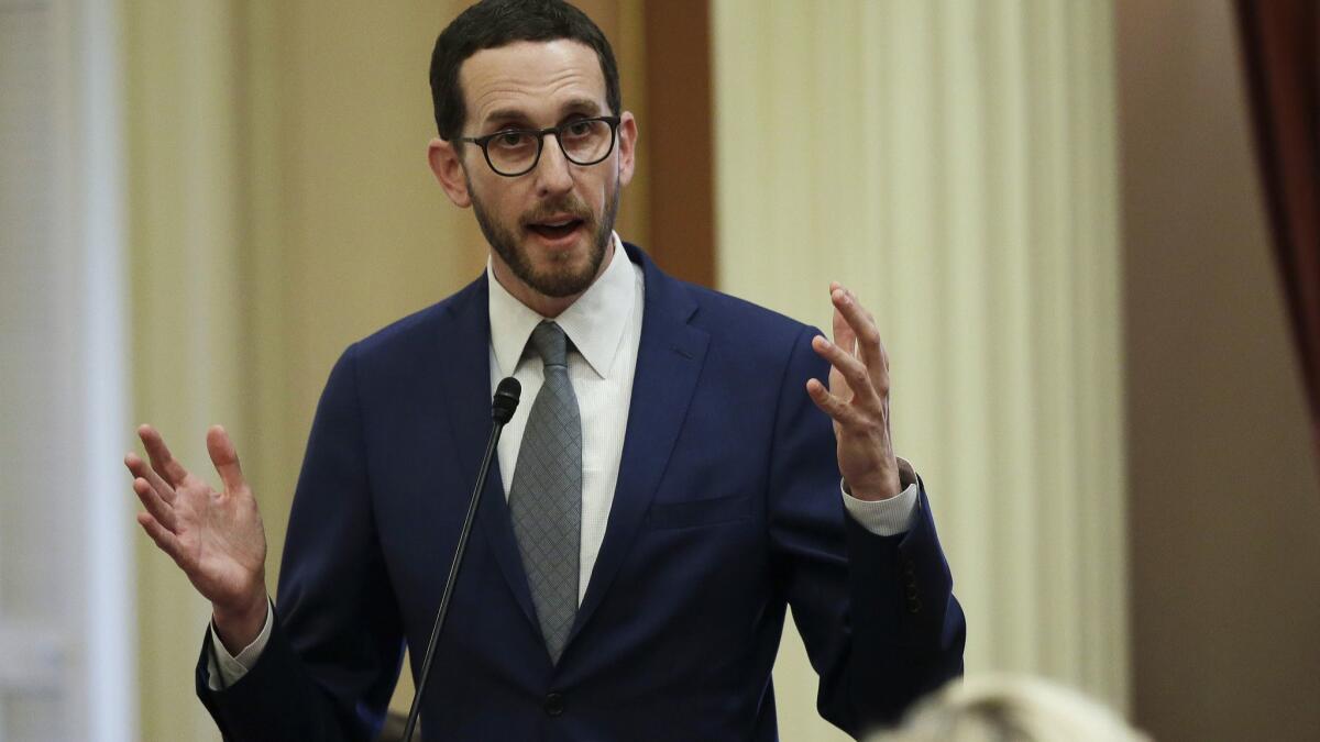 State Sen. Scott Wiener (D-San Francisco), SB 50's author, says allowing more density in developed areas would help reduce the shortage of homes at the root of the state’s affordability problems.
