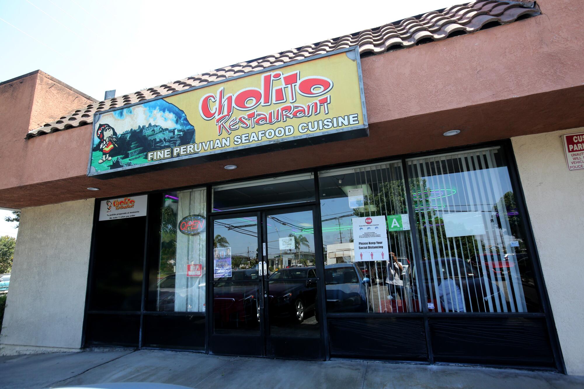 Cholito Restaurant on the 12100 block of Paramount Blvd., in Downey on Friday, July 28, 2023.