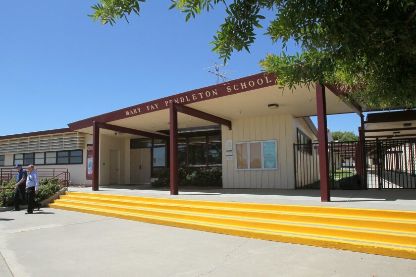 Mary Fay Pendleton K-8 school is one of nine campuses in the Fallbrook Union Elementary School District. The school board recently approved raises of 4 percent for teachers and other employees.