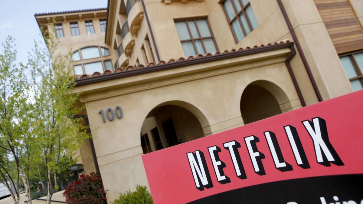 Netflix is headquartered in Los Gatos, Calif.