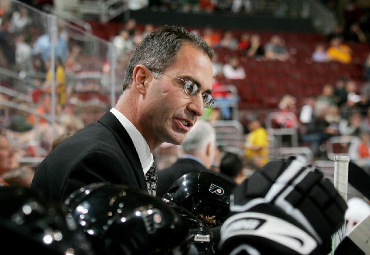 John Stevens was the head coach of the Philadelphia Flyers from 2006-0