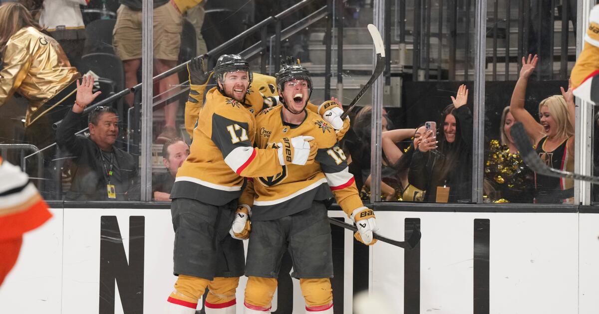 Les Ducks ont accordé un but en prolongation et sont tombés face aux Golden Knights lors du cinquième match.