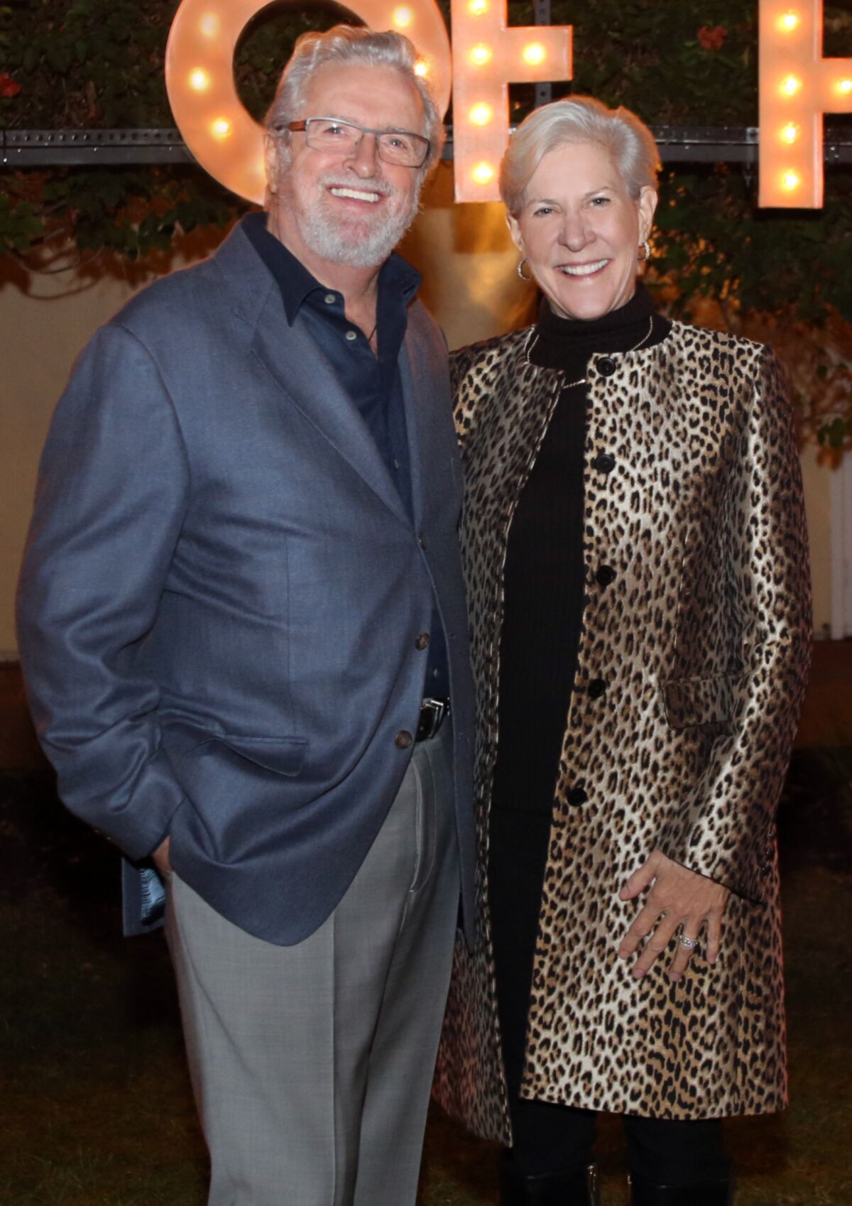 Honorary chairs Les and Deborah Cross