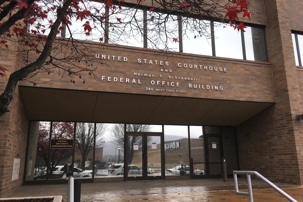 The United States Courthouse in Williamsport, Pa.