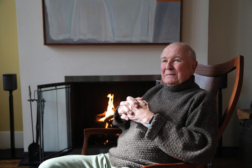 NEW YORK, NEW YORK--MARCH 02: Playwright Terrence McNally appears in a portrait taken in his home on March 2, 2020 in New York City. (Photo by Al Pereira/Getty Images)