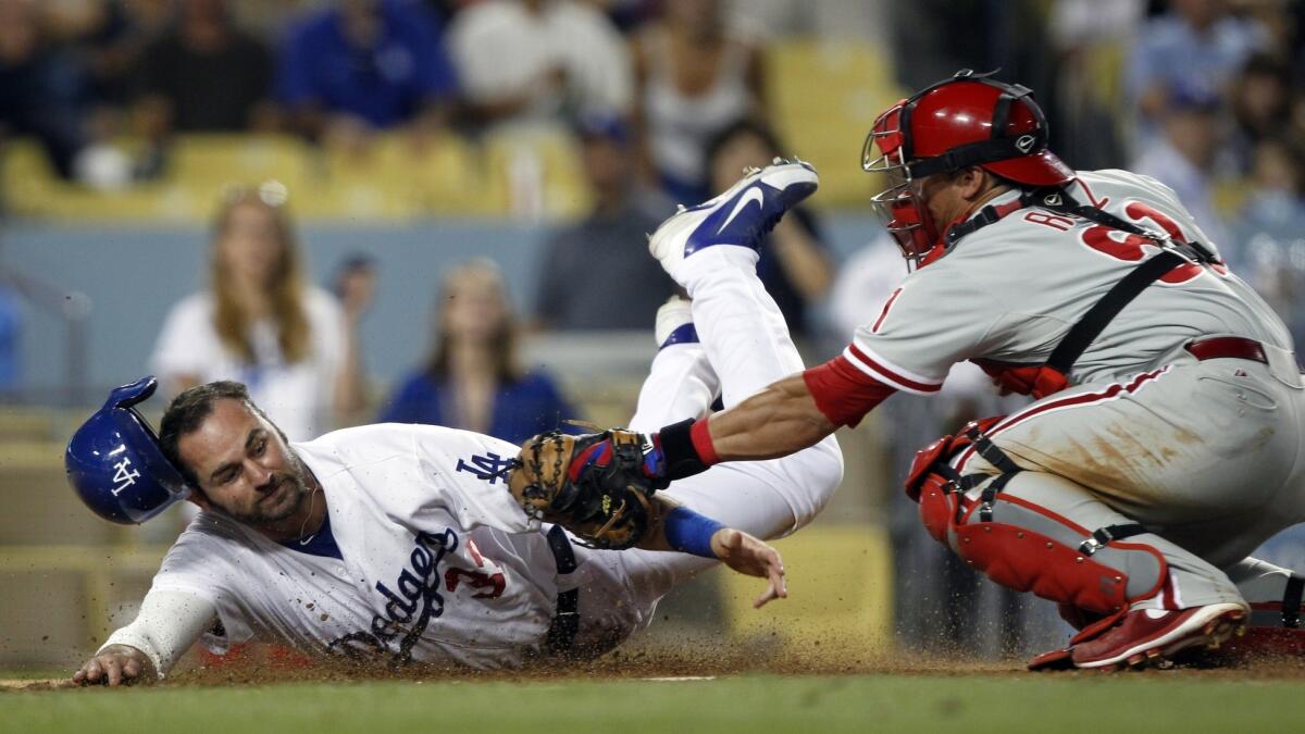 Dodgers defeat Phillies on four home runs to extend win streak - Los  Angeles Times