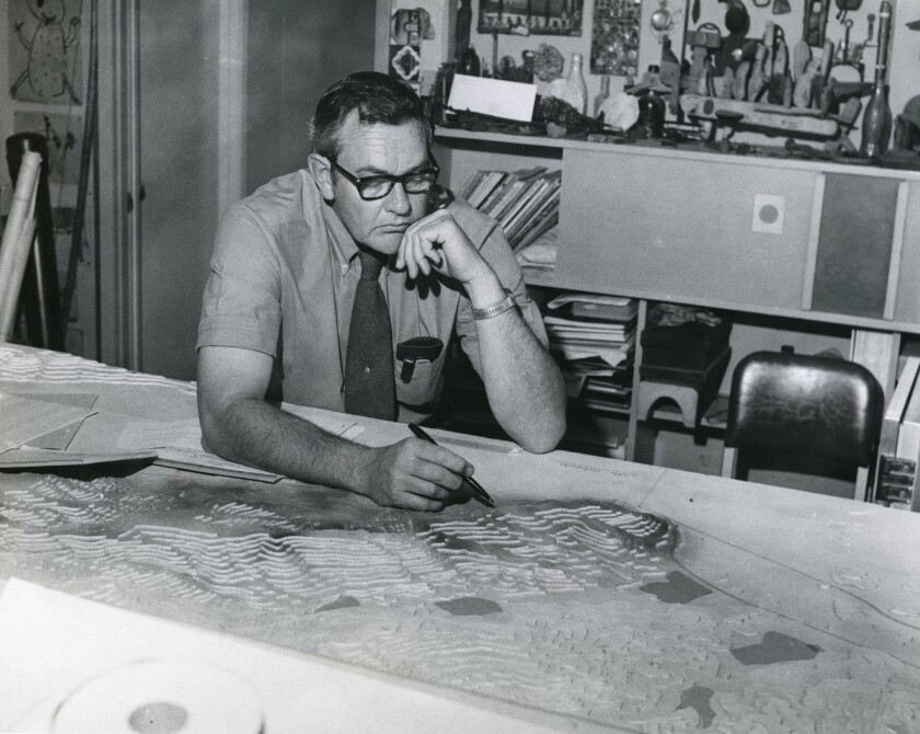 San Diego Zoo designer Charles Faust.