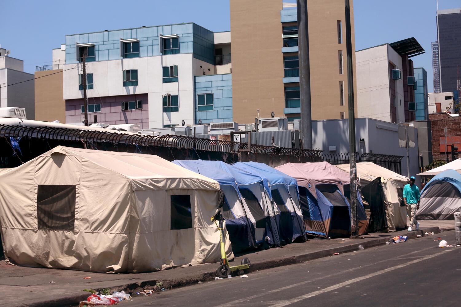 Gov. Gavin Newsom orders state agencies to clear homeless camps and encourages cities to do so