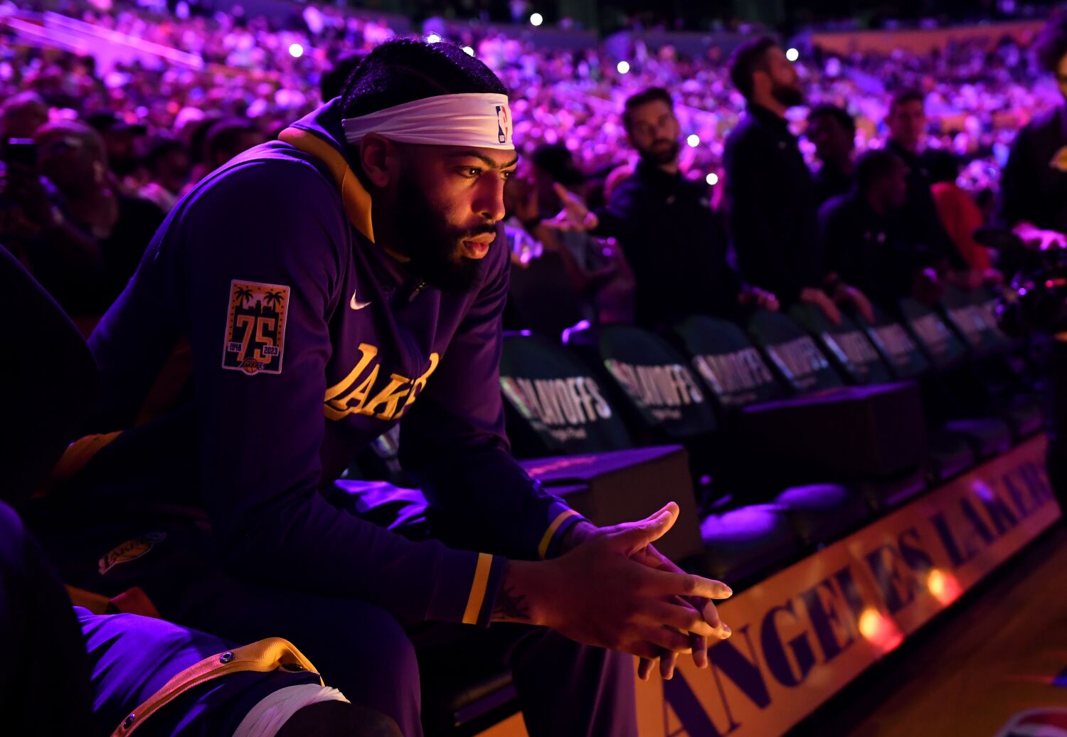 Plaschke: Lakers hand the franchise to Anthony Davis, and the future feels fragile