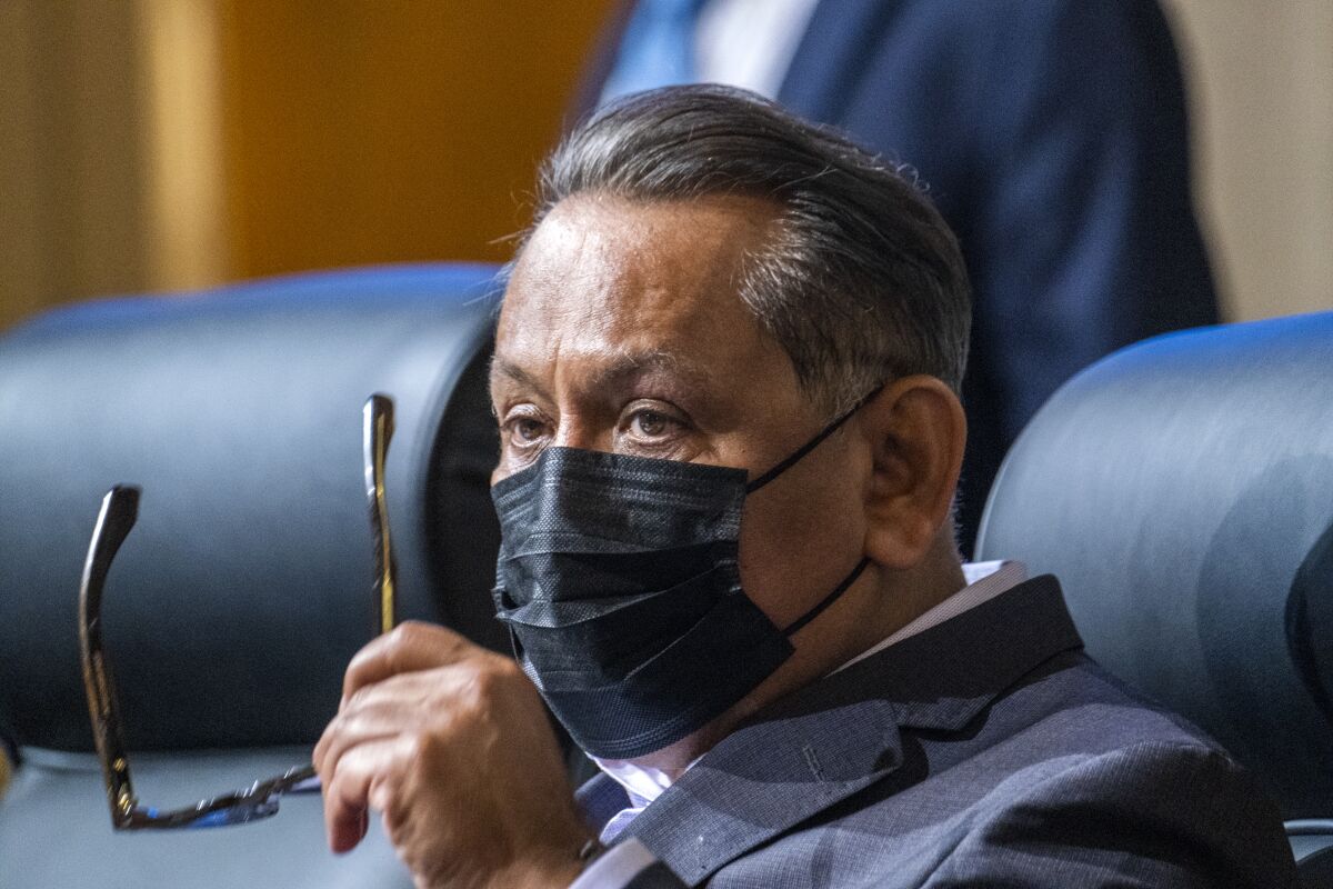 Los Angeles City Council member Gil Cedillo