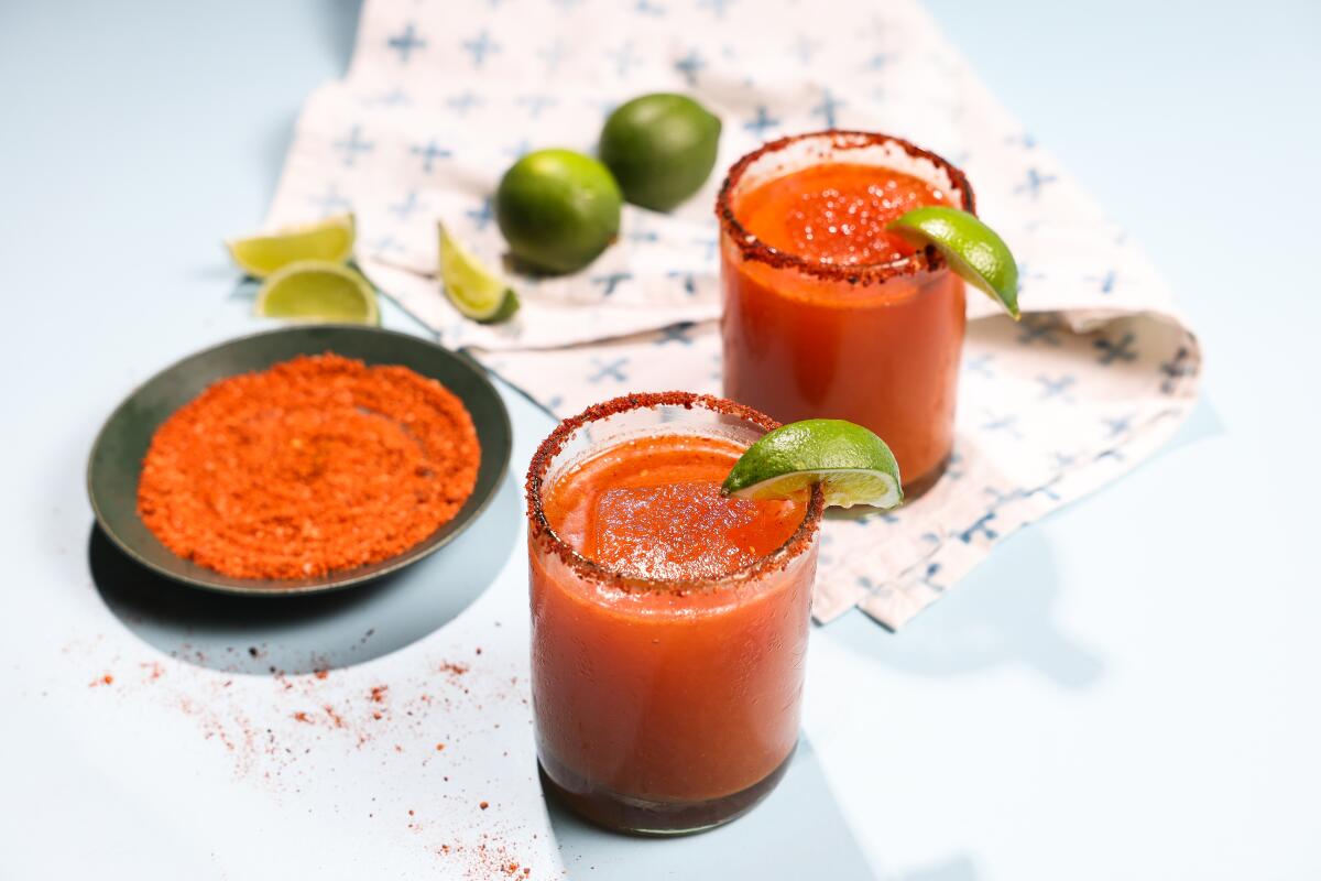 Salty Angeleno Micheladas.