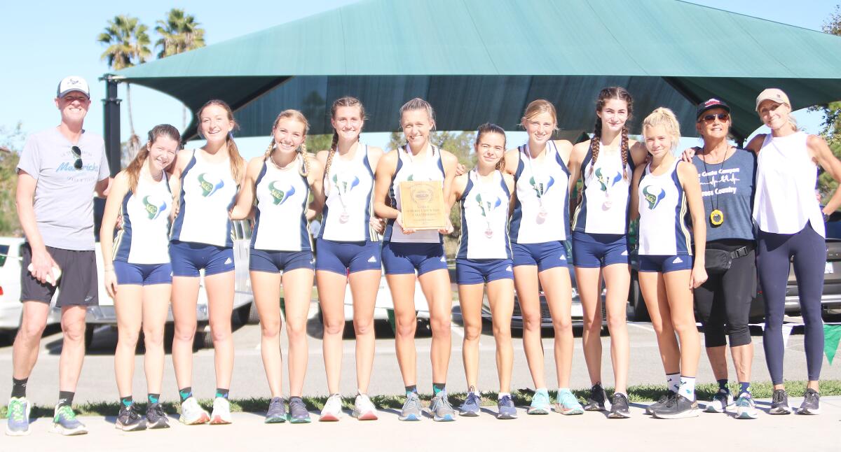 2021 North Coastal League Cross Country champions.