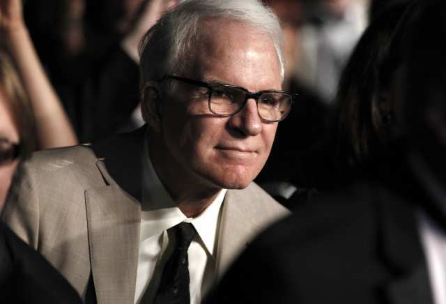 On Whitney Houston: "I think I damaged my hearing from listening to her so loud and so long," Steve Martin said. "It's a sad day."