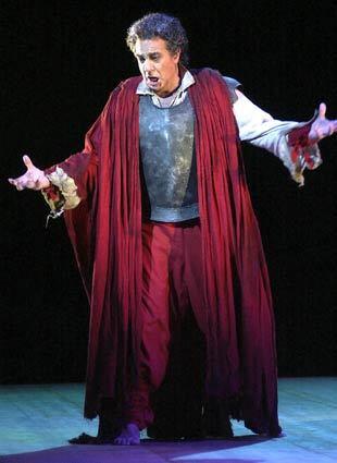Placido Domingo in the title role of Mozart's "Idomeneo" at the Dorothy Chandler Pavilion in 2004.