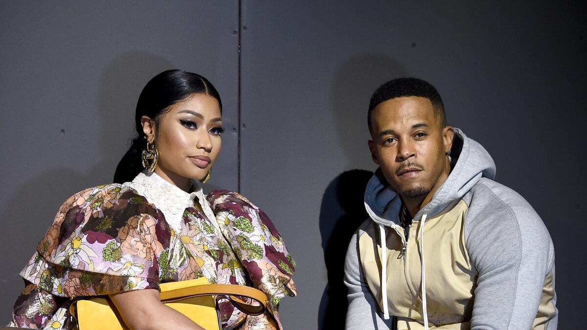 Nicki Minaj's husband gets home confinement and probation - Los Angeles Times