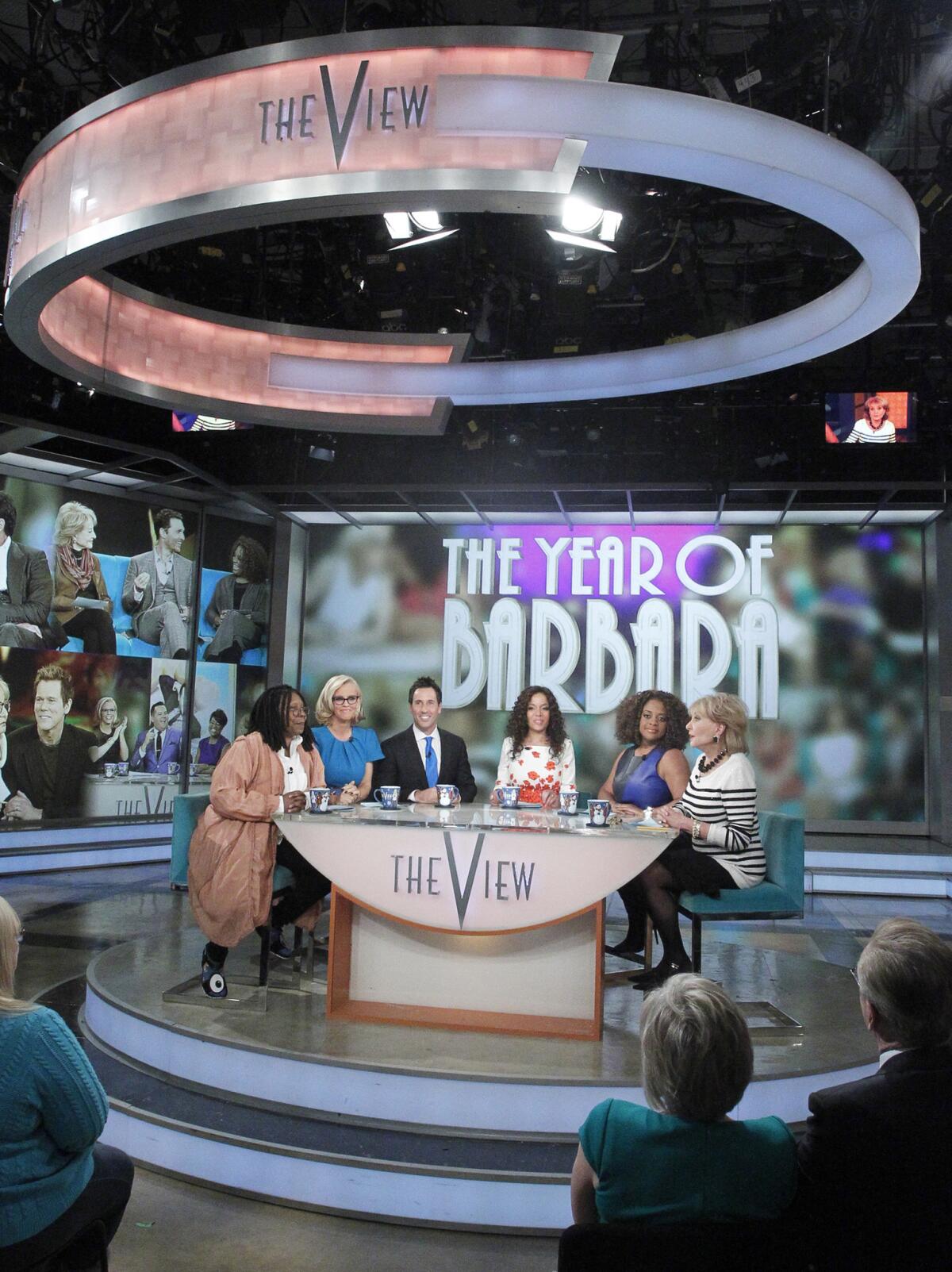 'The View' says goodbye to Barbara Walters.