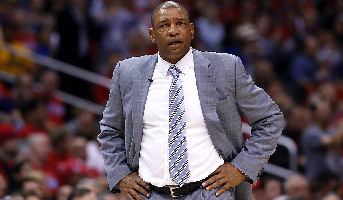 Coach Doc Rivers has been a steadying force during a rocky run for the Clippers organization in the last week.