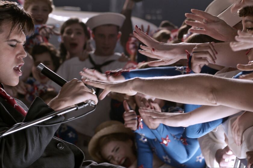 Austin Butler in the movie "Elvis."