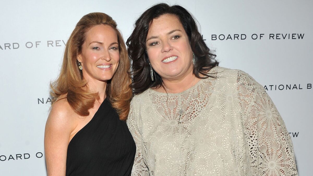Michelle Rounds and Rosie O'Donnell