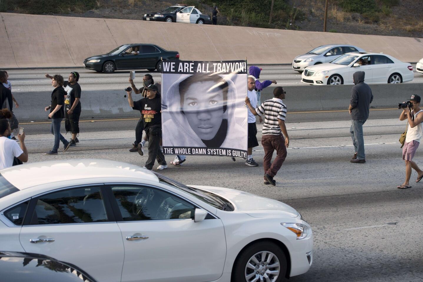 On the 10 Freeway