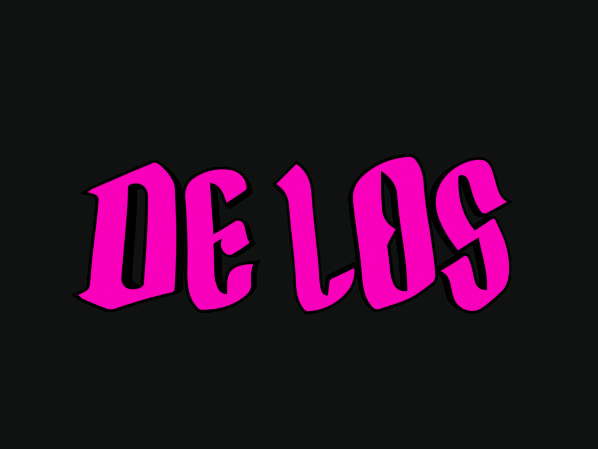 Animation of De Los logo 