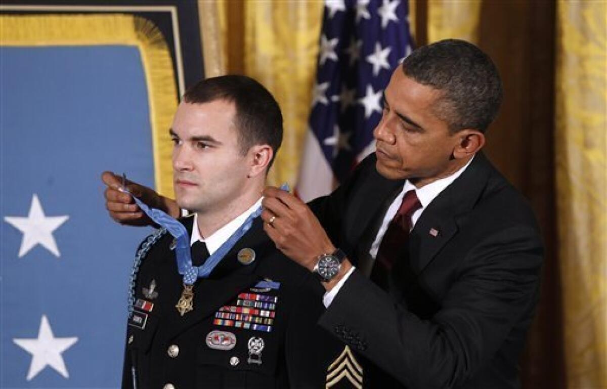 Obama awards Medal of Honor - POLITICO