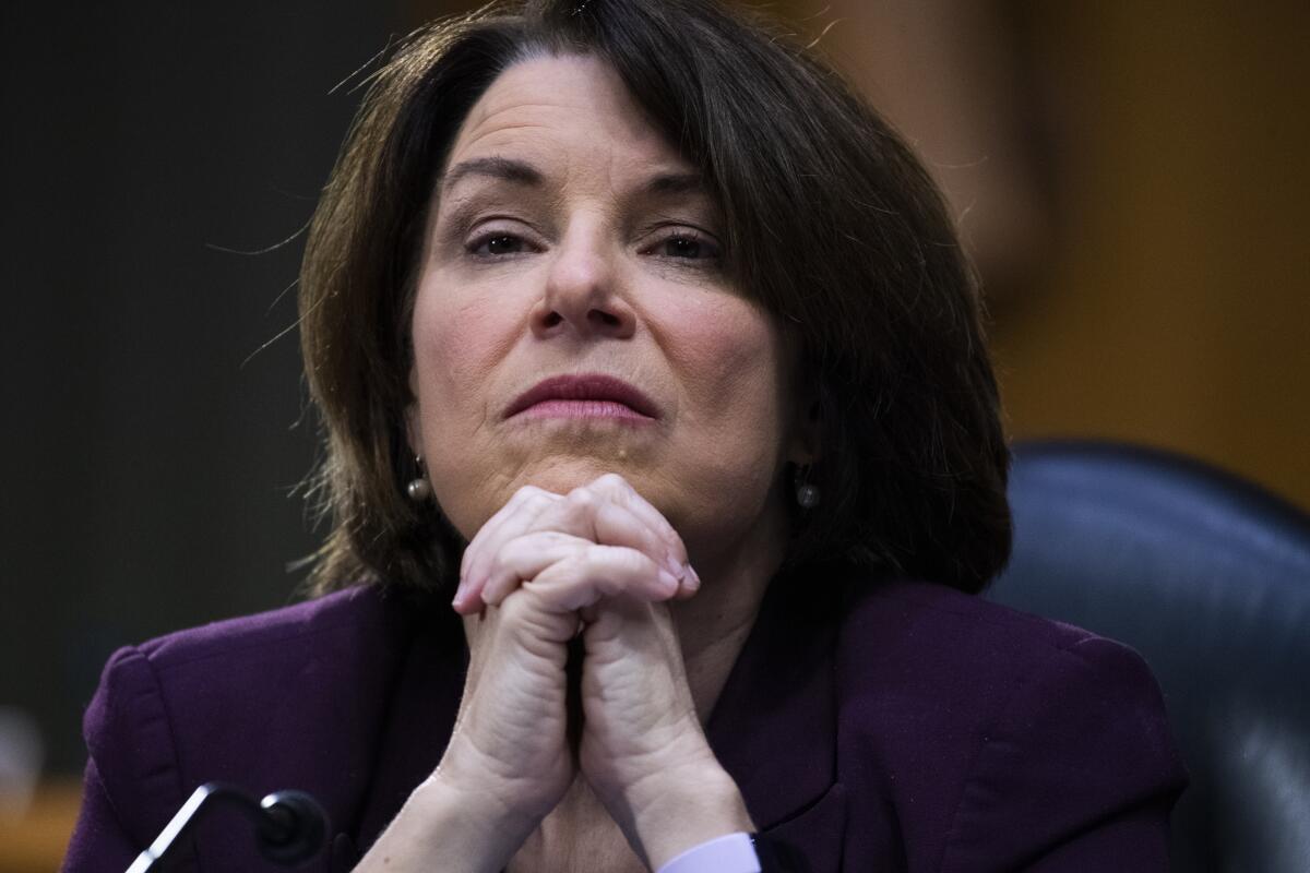 Sen. Amy Klobuchar. 