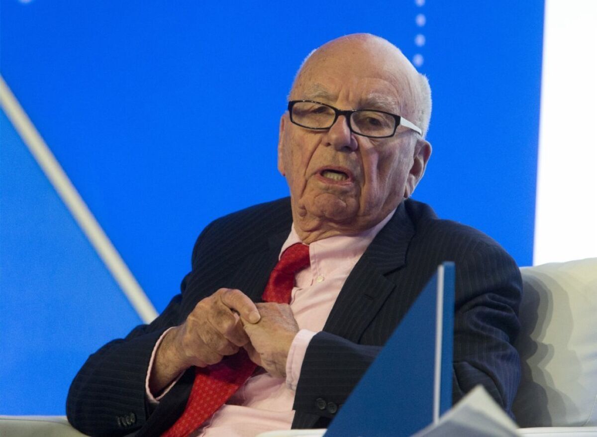 Rupert Murdoch's ambition has Hollywood nervous.