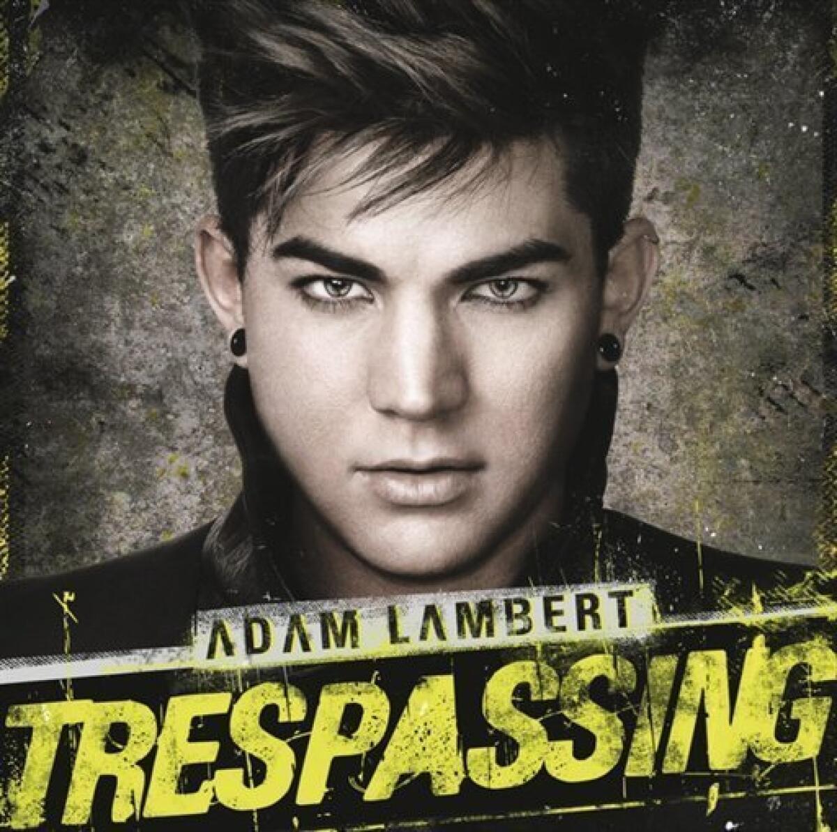 In this CD cover image released by RCA, the latest release by Adam Lambert "Trespassing," is shown. (AP Photo/RCA)