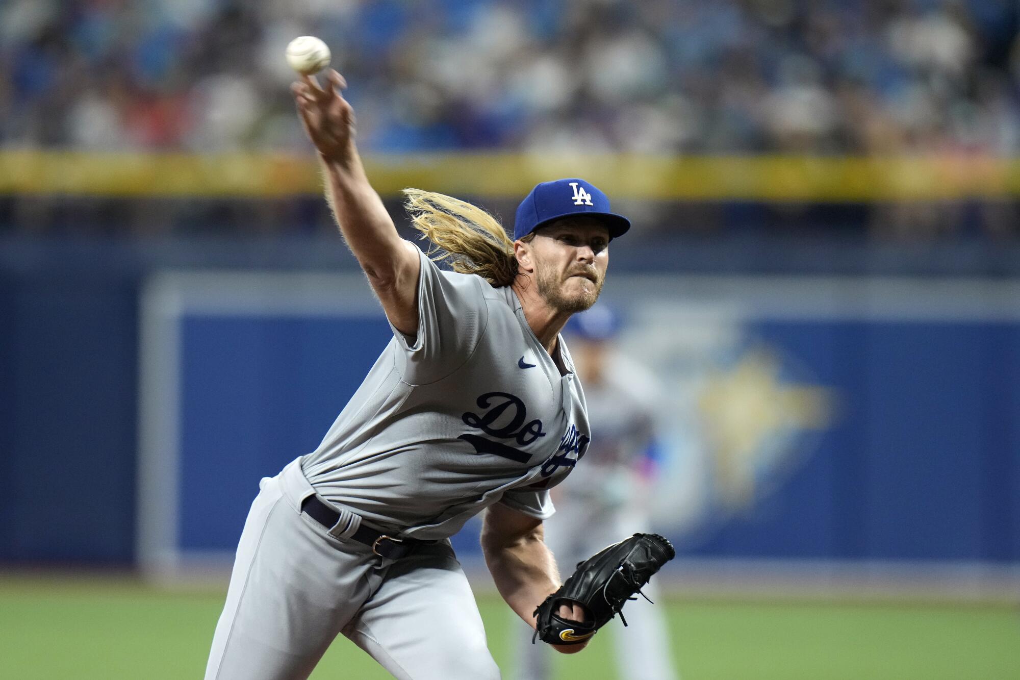 Noah Syndergaard and Dodgers struggle in loss to Tampa Bay Rays - Los  Angeles Times