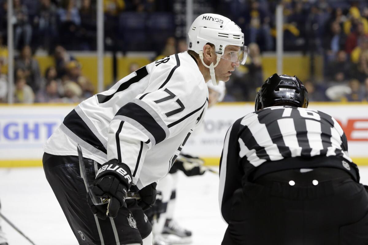 Jeff Carter has been saying all the right things during the Kings’ recent struggles.