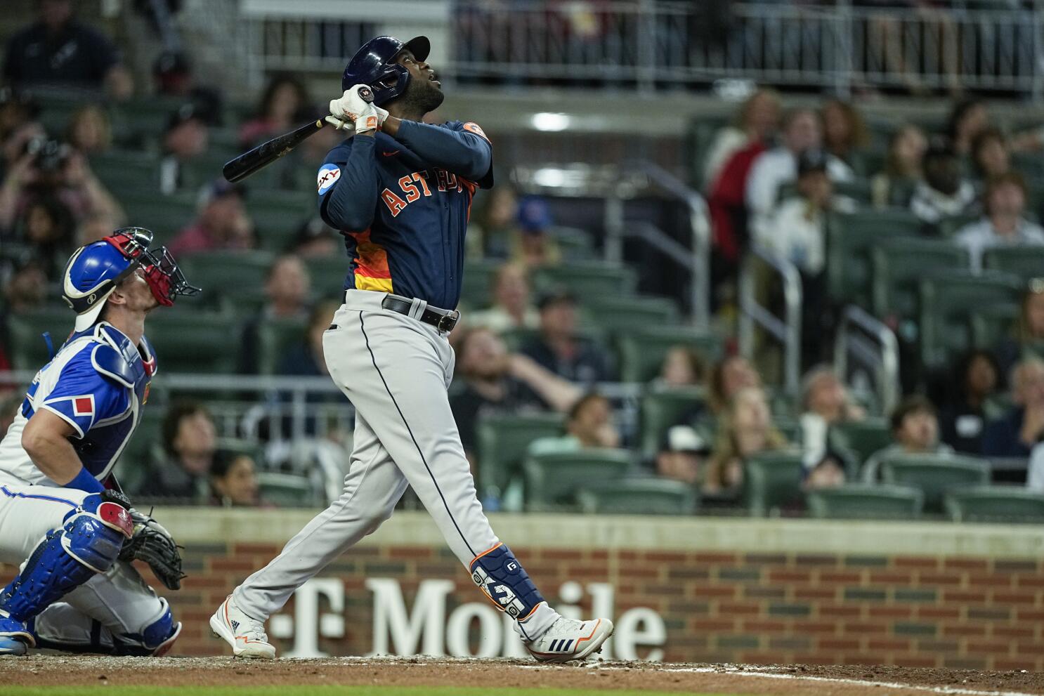 Alvarez homers, Tucker surpasses 100 RBIs as Astros increase AL West lead  with 7-5 win over Padres