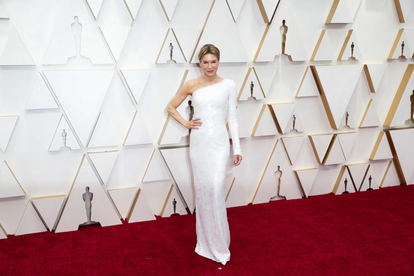 Janelle Monáe Wears a Crystal Hooded Dress to the 2020 Oscars